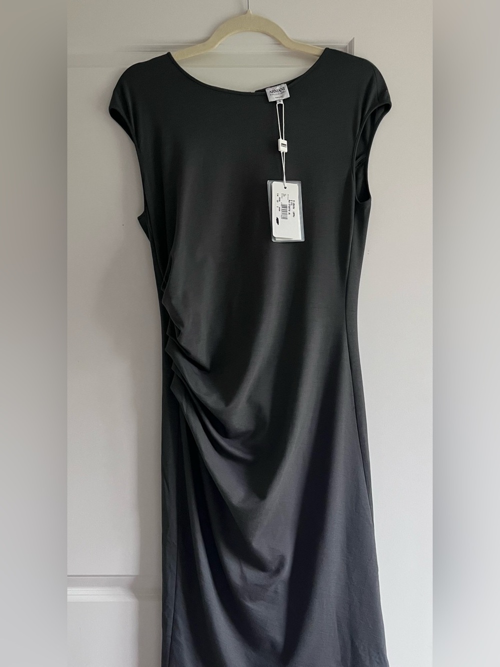 Armani Collezioni Black Midi Dress